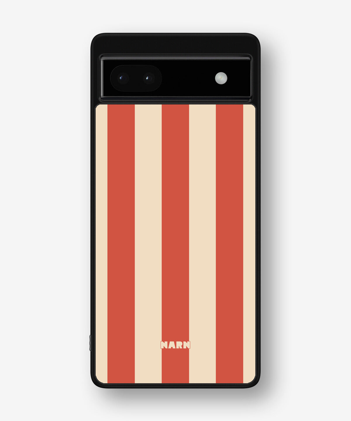 Google Pixel 6a Hard Case – Sunset Stripes - View 1