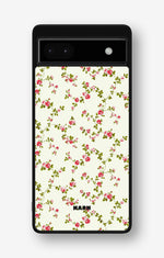 Google Pixel 6a Hard Case – Vintage Rose - View 1