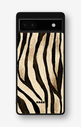 Google Pixel 6a Hard Case – Wild Zebra - View 1
