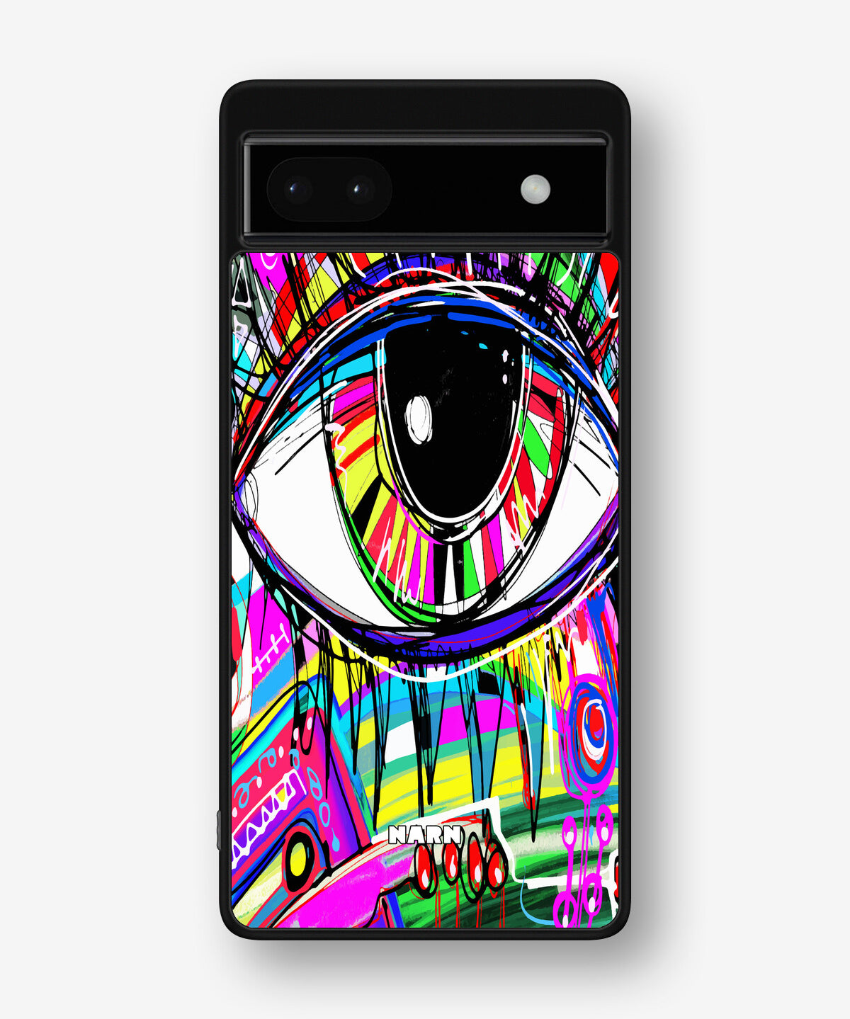 Google Pixel 6a Hard Case – Abstract Eye - View 1