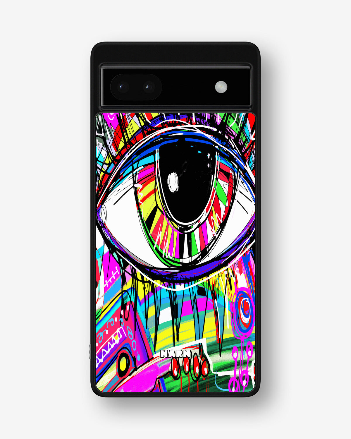 Google Pixel 6a Hard Case – Abstract Eye - View 1