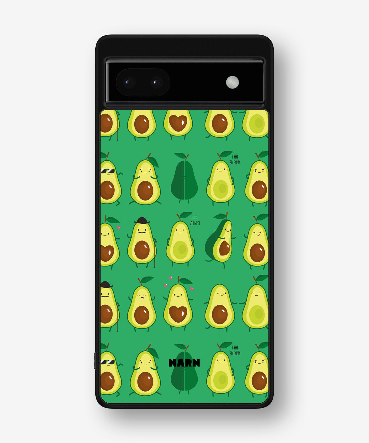 Google Pixel 6a Hard Case – Avocado Mood - View 1
