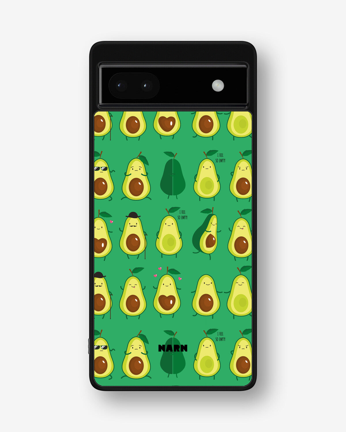 Google Pixel 6a Hard Case – Avocado Mood - View 1