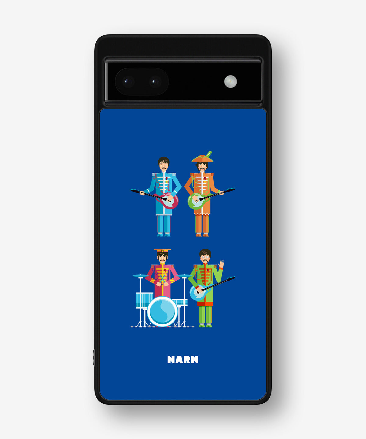 Google Pixel 6a Hard Case – Beatles Blue - View 1