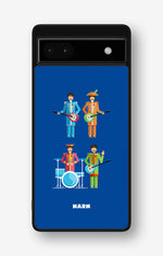 Google Pixel 6a Hard Case – Beatles Blue - View 1