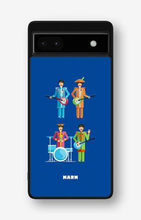 Google Pixel 6a Hard Case – Beatles Blue - View 1