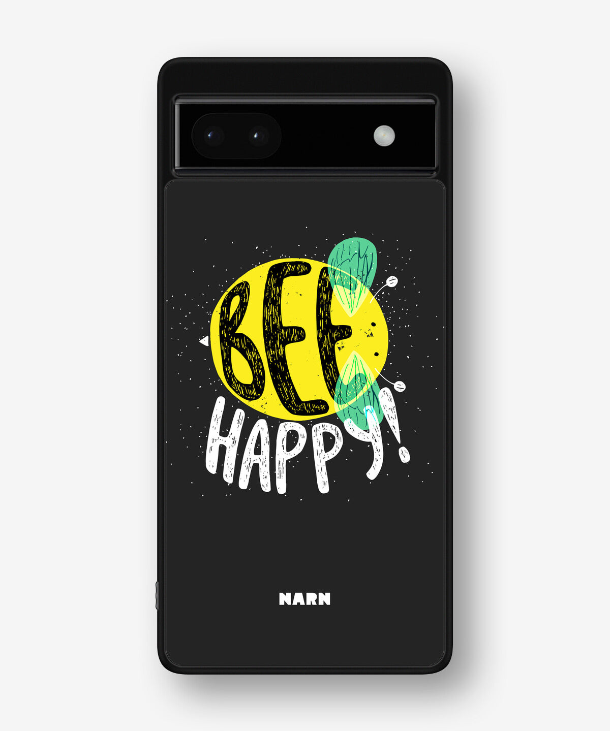 Google Pixel 6a Hard Case – BEE Happy - View 1