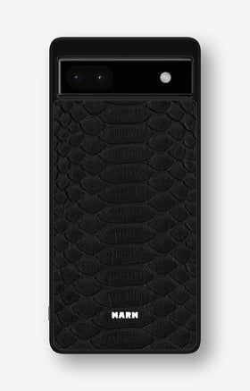 Google Pixel 6a Hard Case – Black Snake - View 1