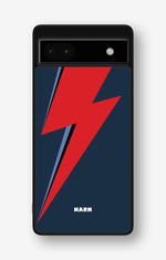 Google Pixel 6a Hard Case – Blue Bowie - View 1