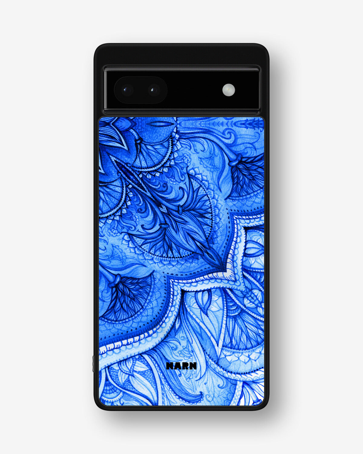 Google Pixel 6a Hard Case – Blue Vintage - View 1