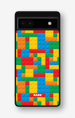 Google Pixel 6a Hard Case – Building Bricks - View 1