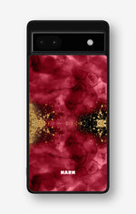 Google Pixel 6a Hard Case – Burgendy Shimmer - View 1