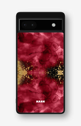 Google Pixel 6a Hard Case – Burgendy Shimmer - View 1