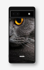 Google Pixel 6a Hard Case – Cat's Eye - View 1