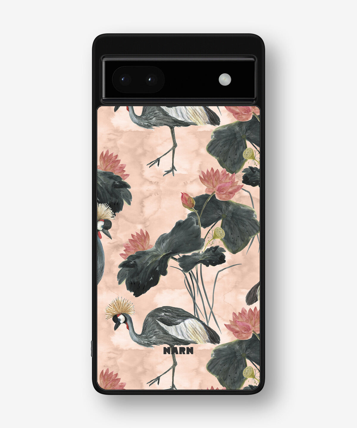 Google Pixel 6a Hard Case – Crowned Bird - View 1