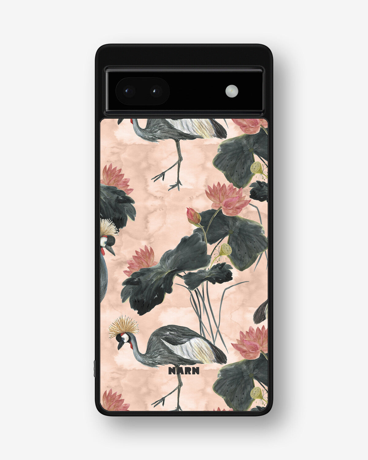Google Pixel 6a Hard Case – Crowned Bird - View 1