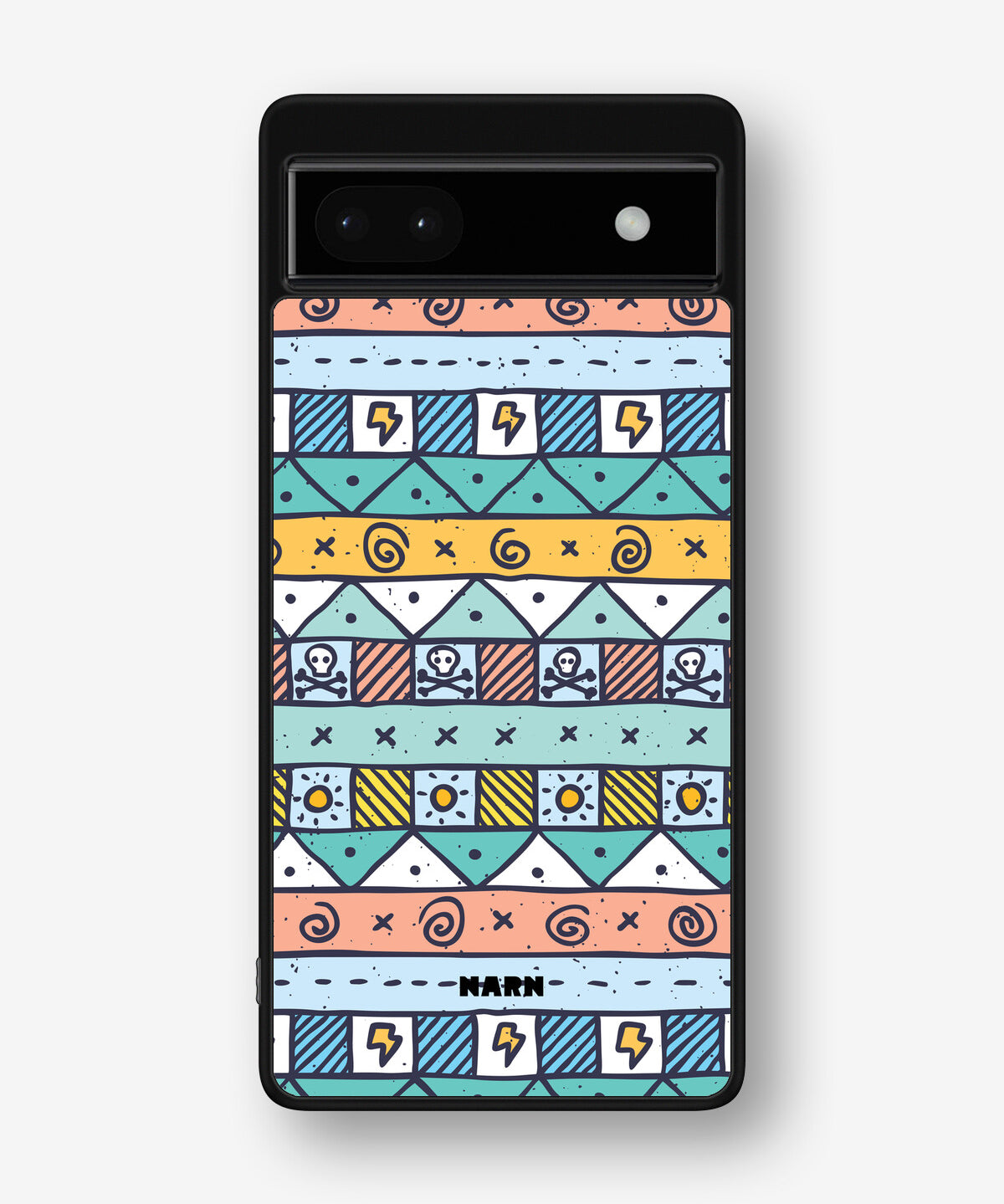 Google Pixel 6a Hard Case – Cute Pattern - View 1