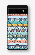 Google Pixel 6a Hard Case – Cute Pattern - View 1