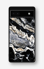 Google Pixel 6a Hard Case – Dark Swirl - View 1