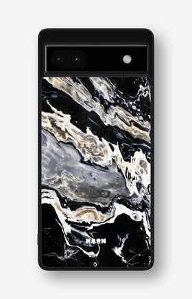 Google Pixel 6a Hard Case – Dark Swirl - View 1