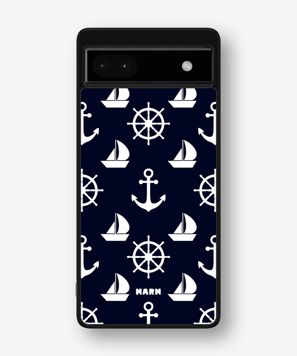 Google Pixel 6a Hard Case – Deep Blue Voyage - View 1