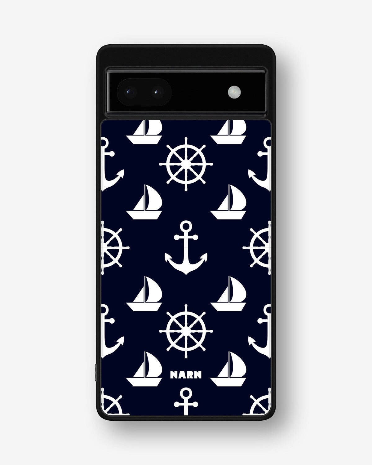 Google Pixel 6a Hard Case – Deep Blue Voyage - View 1