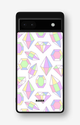 Google Pixel 6a Hard Case – Diamonds - View 1