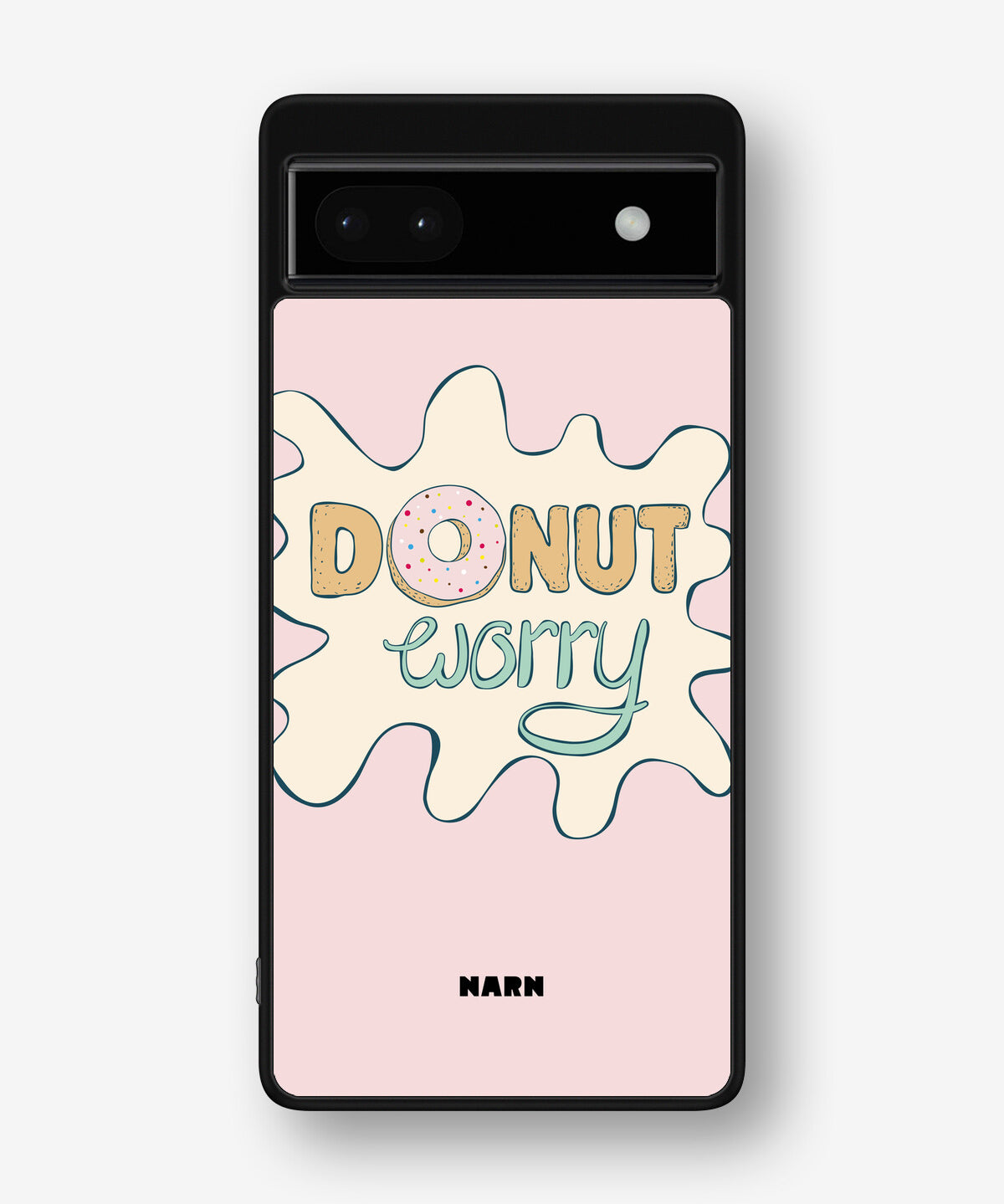 Google Pixel 6a Hard Case – Donut Worry - View 1