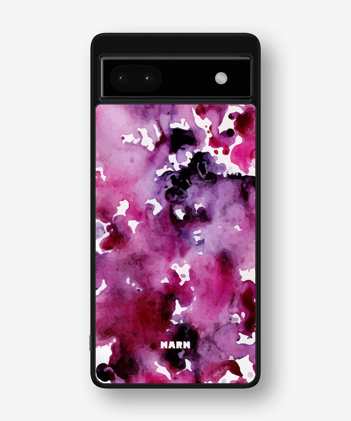 Google Pixel 6a Hard Case – Floral Splash - View 1