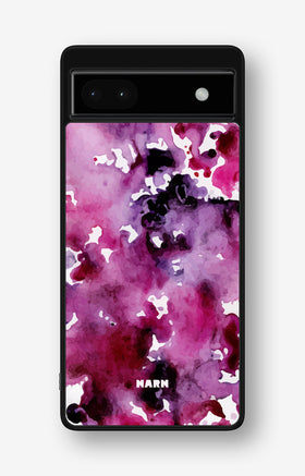 Google Pixel 6a Hard Case – Floral Splash - View 1