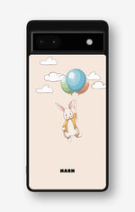 Google Pixel 6a Hard Case – Flying Rabbit - View 1