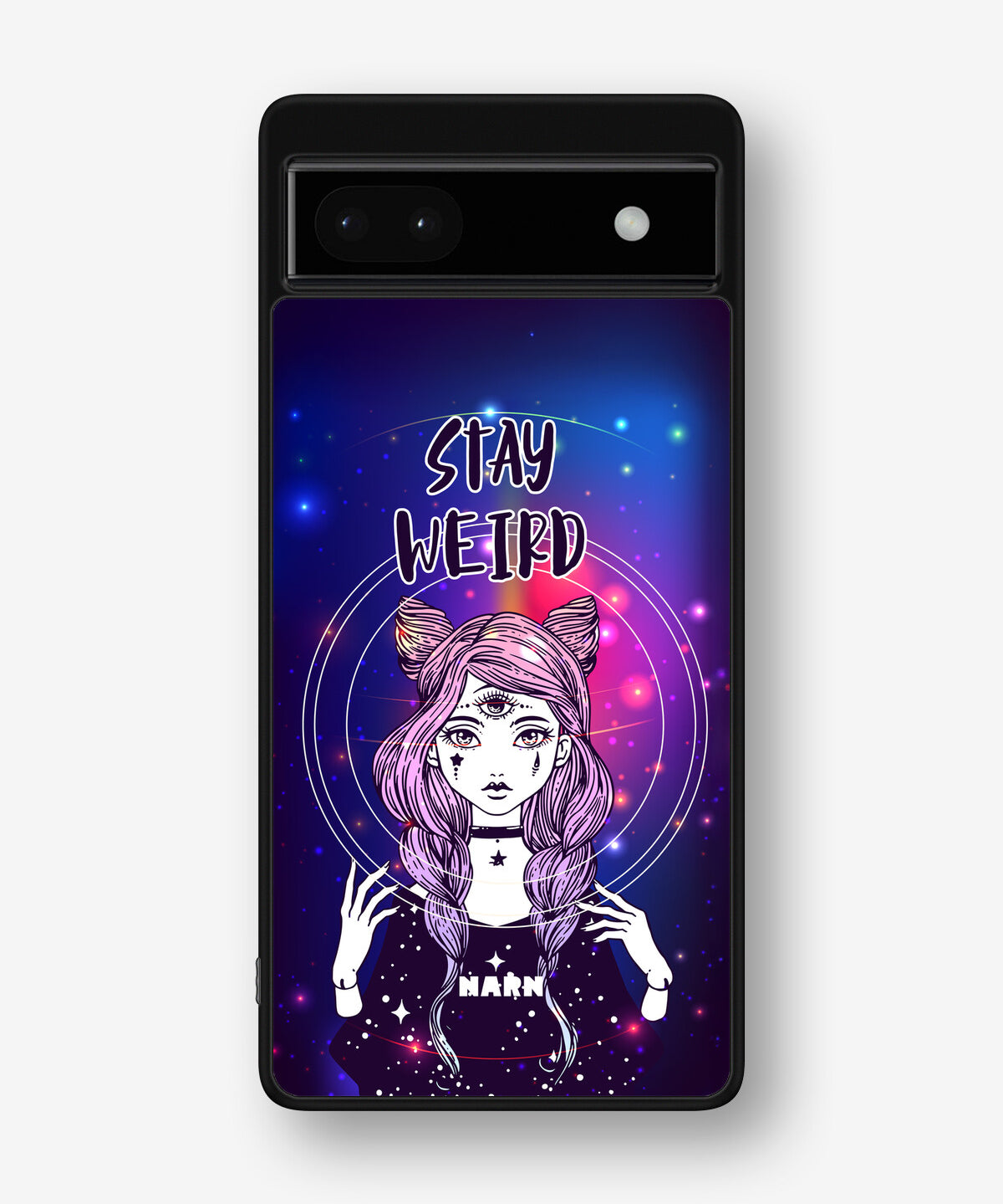 Google Pixel 6a Hard Case – Galactic Weird - View 1