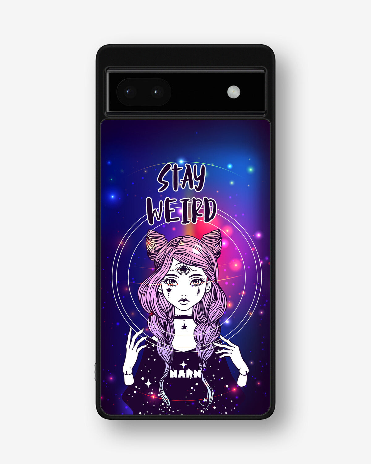 Google Pixel 6a Hard Case – Galactic Weird - View 1
