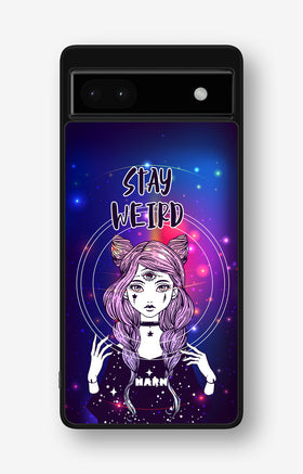 Google Pixel 6a Hard Case – Galactic Weird - View 1