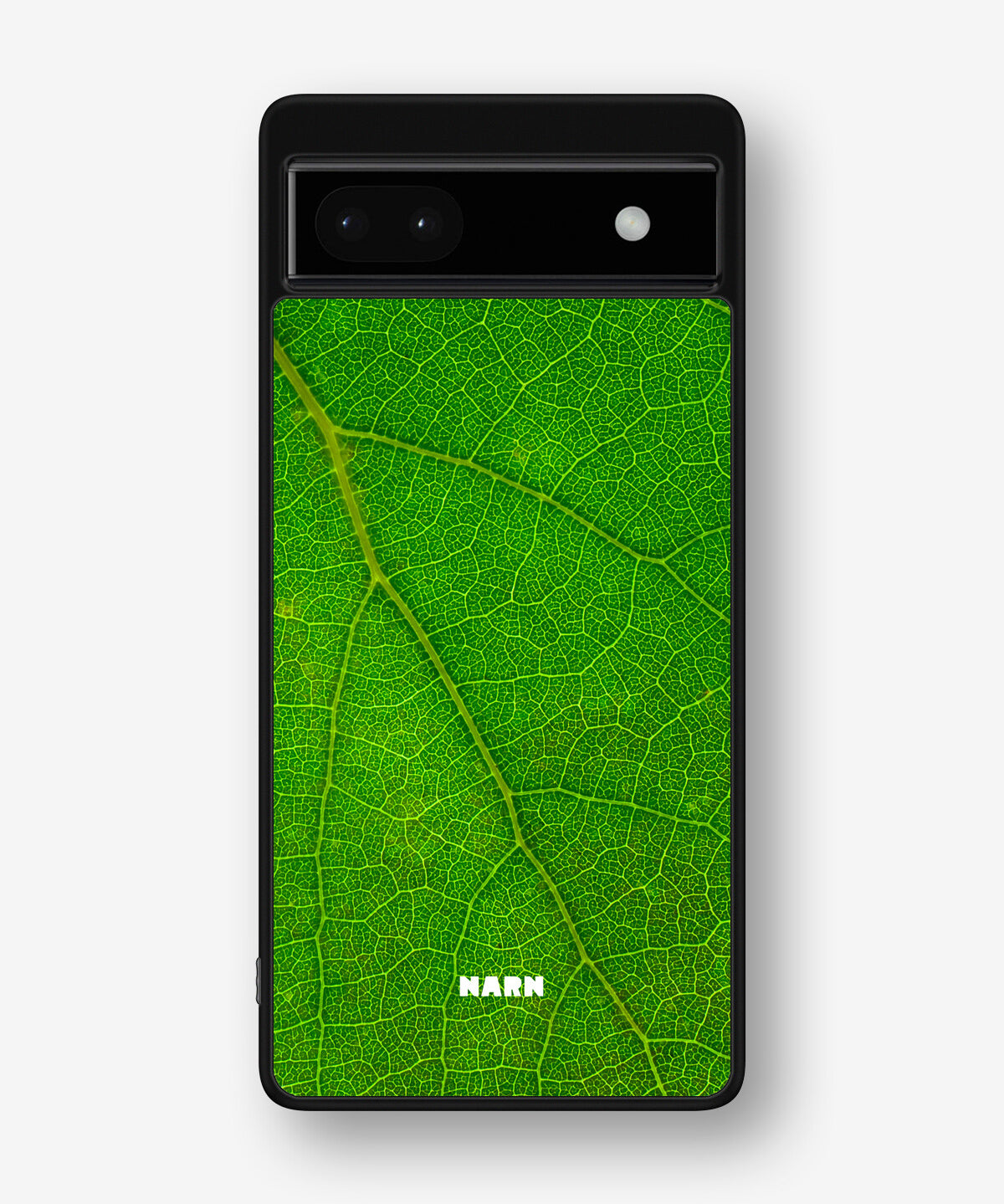 Google Pixel 6a Hard Case – Green Leafy - View 1