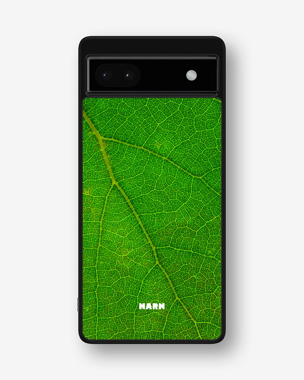 Google Pixel 6a Hard Case – Green Leafy - View 1