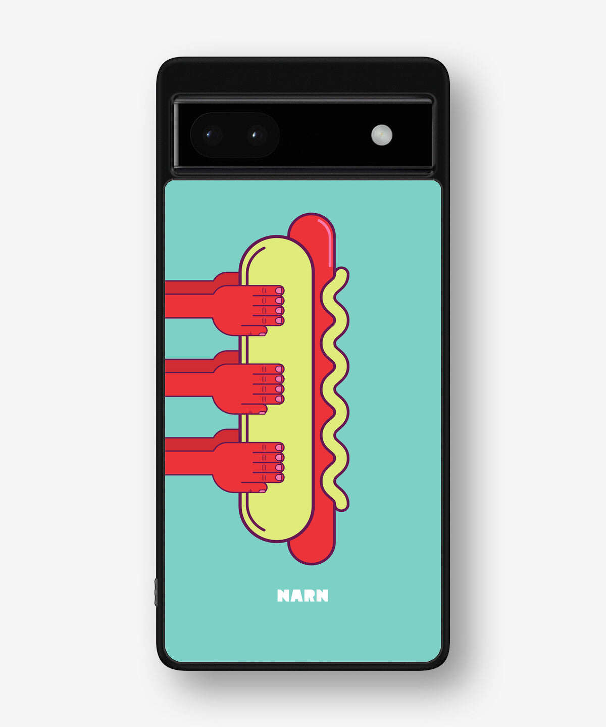 Google Pixel 6a Hard Case – Hot Dog - View 1