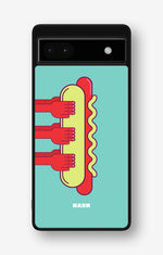 Google Pixel 6a Hard Case – Hot Dog - View 1