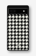 Google Pixel 6a Hard Case – Houndstooth - View 1