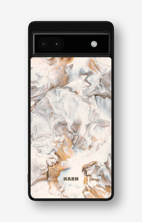 Google Pixel 6a Hard Case – Icy Caramel - View 1