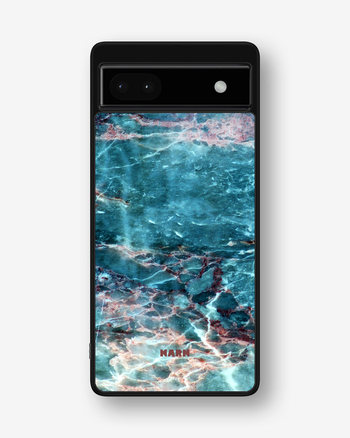 Google Pixel 6a Hard Case – Icy Marble - View 1