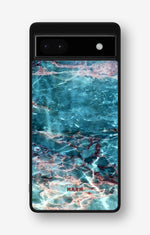Google Pixel 6a Hard Case – Icy Marble - View 1