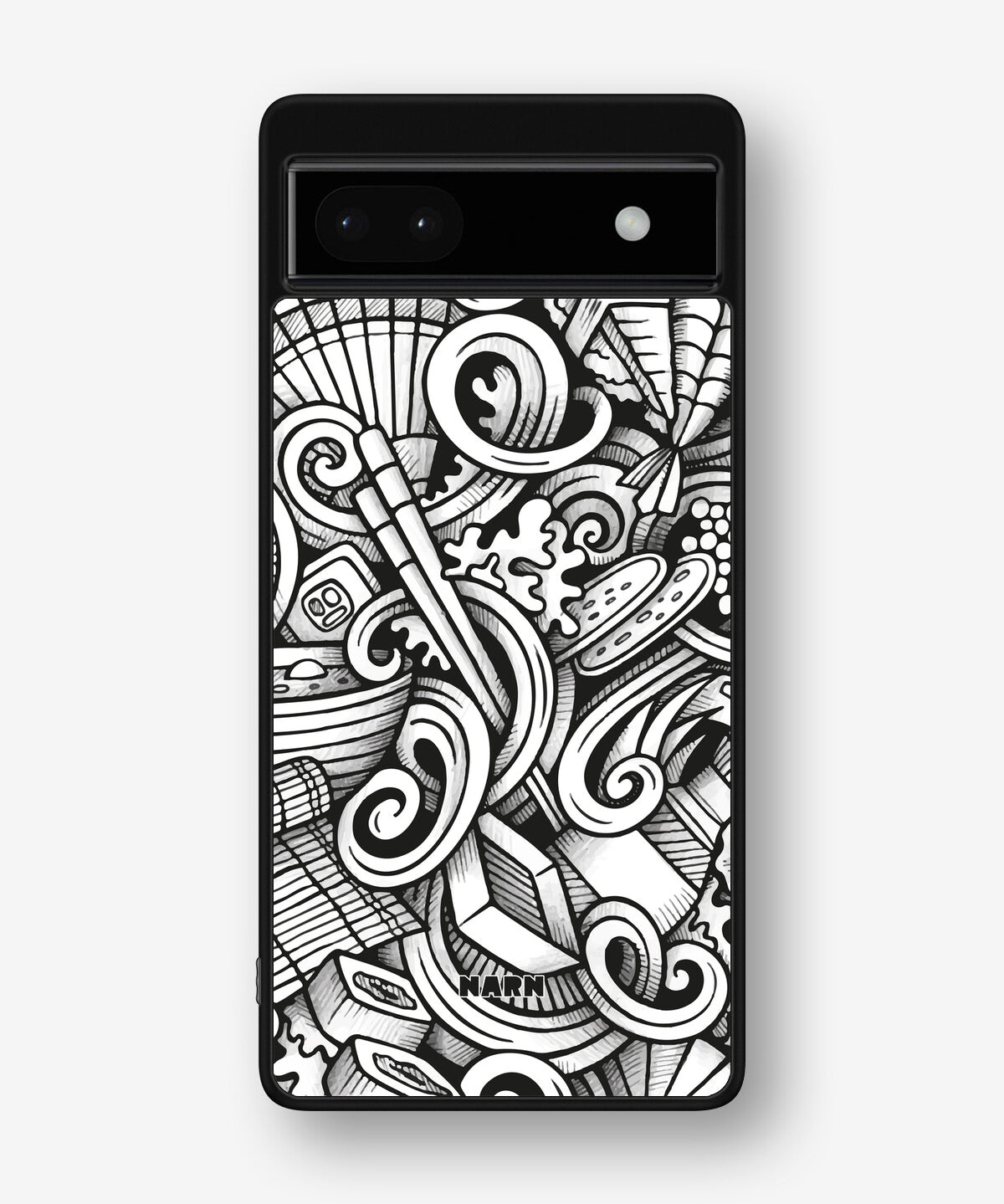 Google Pixel 6a Hard Case – Japanese Pattern - View 1