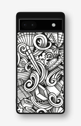 Google Pixel 6a Hard Case – Japanese Pattern - View 1