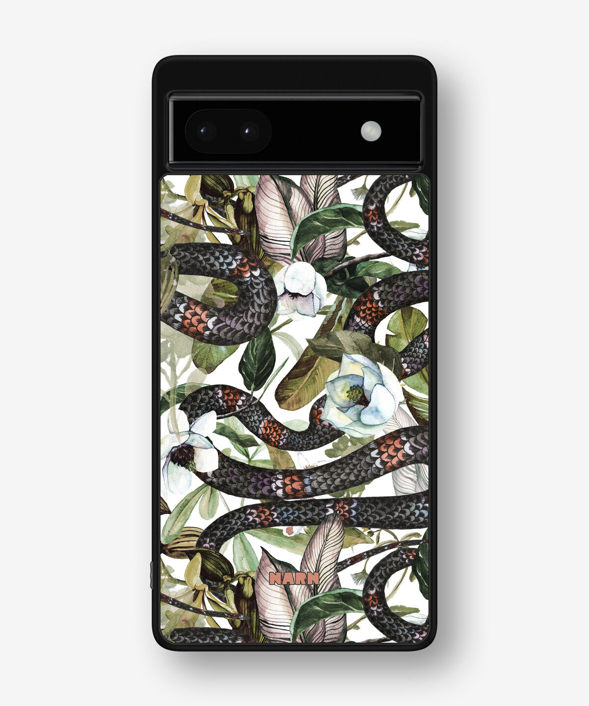 Google Pixel 6a Hard Case – Jungle Snake - View 1