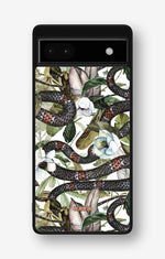 Google Pixel 6a Hard Case – Jungle Snake - View 1