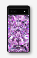 Google Pixel 6a Hard Case – Lavender Crystals - View 1
