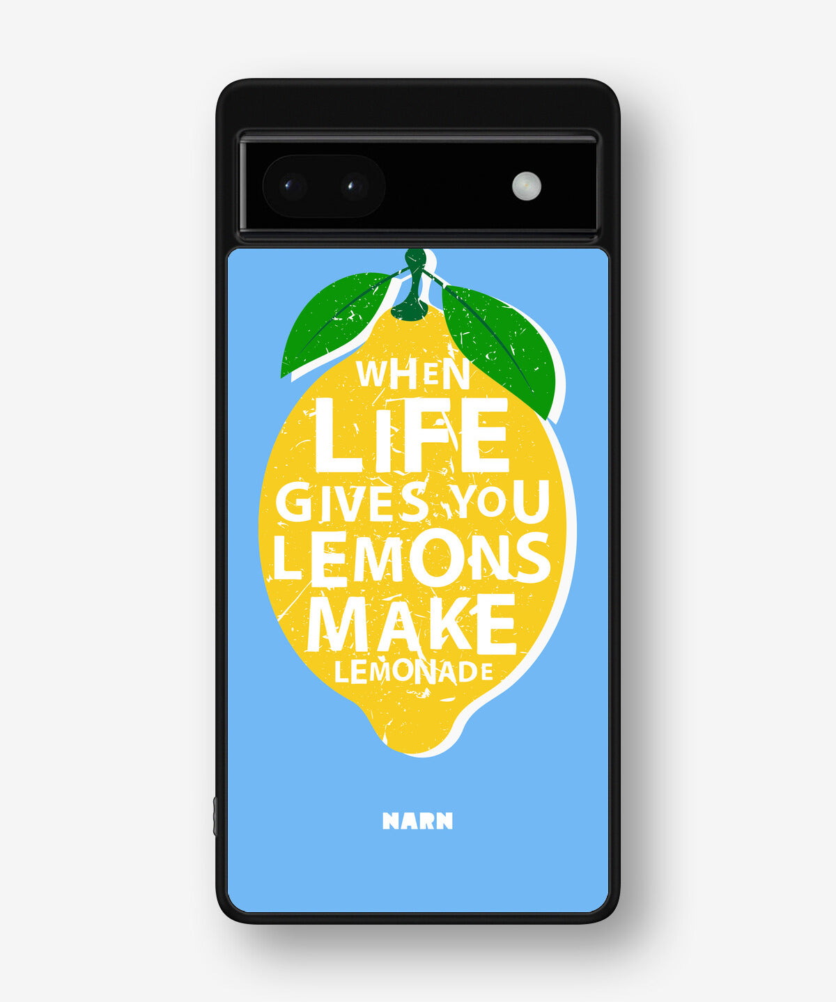 Google Pixel 6a Hard Case – Lemon Quote - View 1