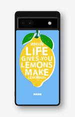 Google Pixel 6a Hard Case – Lemon Quote - View 1