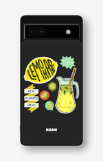Google Pixel 6a Hard Case – Lemon Summer - View 1